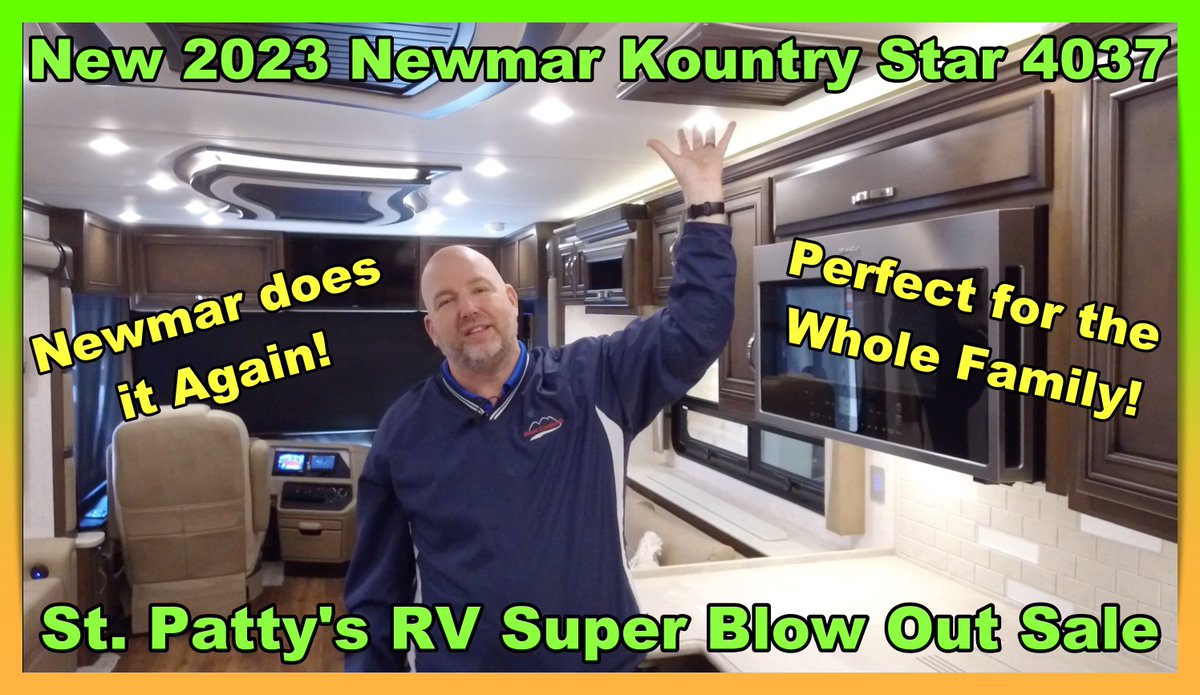 MountComfortRV's tweet image. Chris, from #mountcomfortrv, does a full review on the new 2023 #newmar Kountry Star 4037! 

Interested? Give Chris a call at (800) 899-6676 or email him at canderson@mountcomfortrv.com for more information! 

Watch Here: youtu.be/slnGaET6VGA via @YouTube #rv #rvsale #indiana