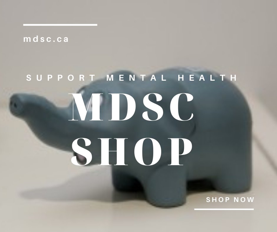 MoodDisordersCa's tweet photo. Check out our shop and find information booklets in hard-copy, #DefeatDepression products, and our blue #antistigma elephant: https://t.co/jYzvfHJvFH 
Help us help others and make a difference for those who are struggling! https://t.co/zlwU7I4iny