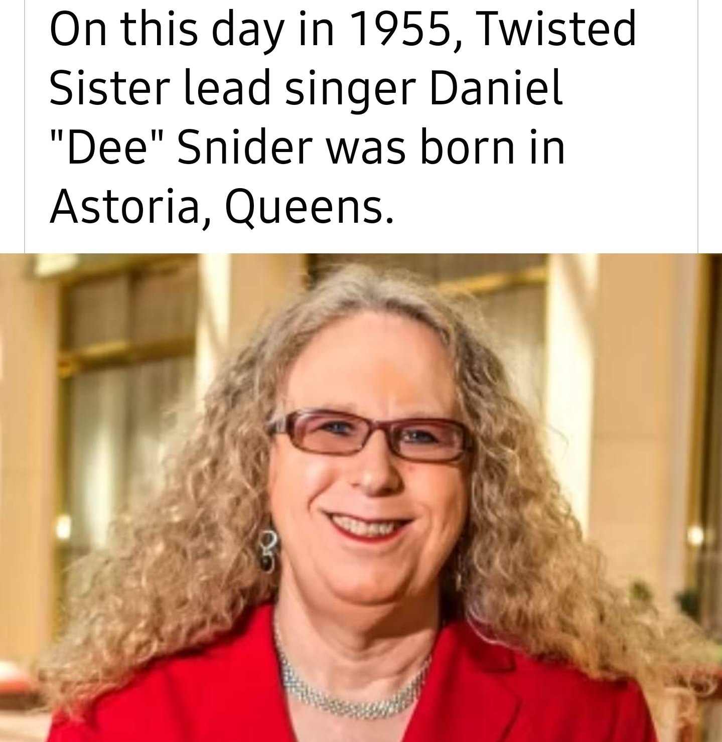 Happy Birthday Dee Snider! 