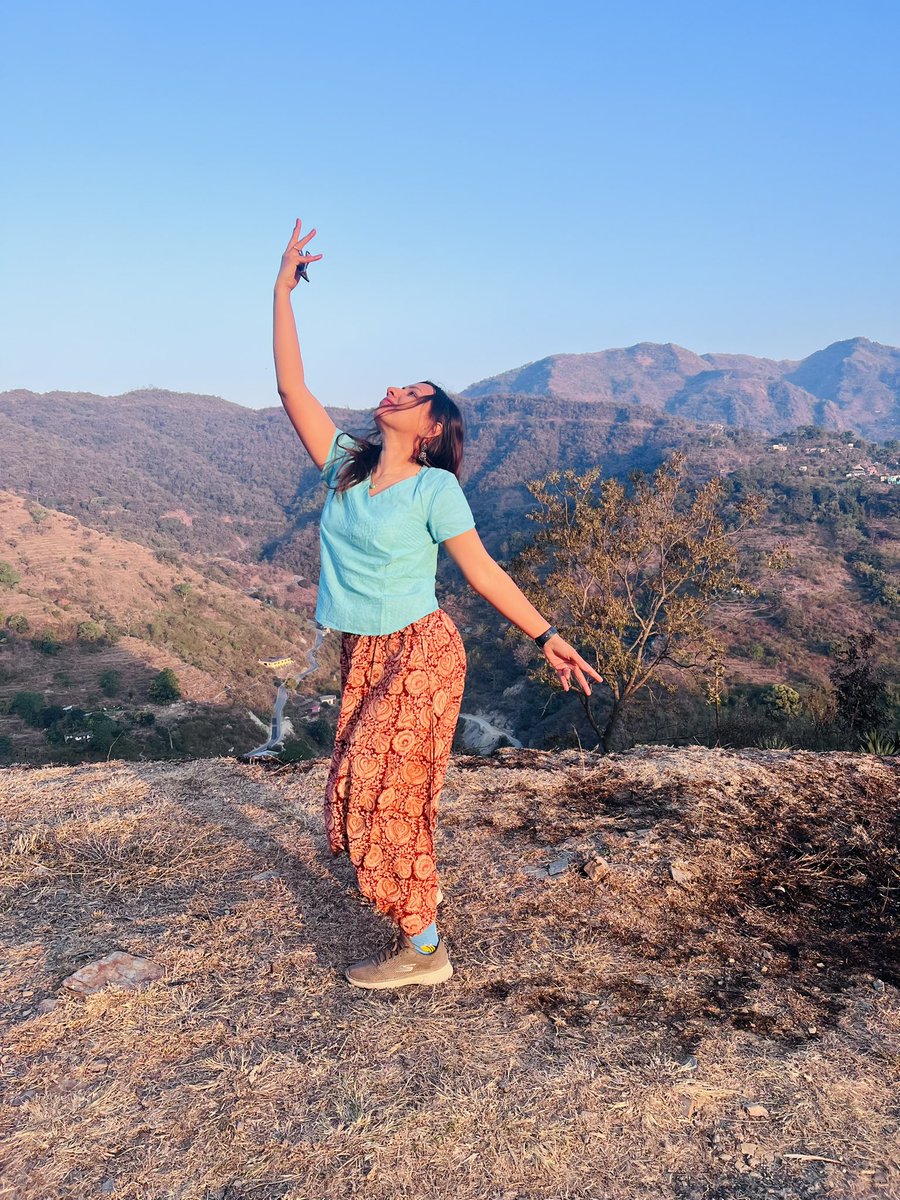sandhrma2's tweet photo. Dancing is the poetry of the foot.”  — John Dryden. #Dance #nature #Happiness #yoga https://t.co/h3wUPaeqWl