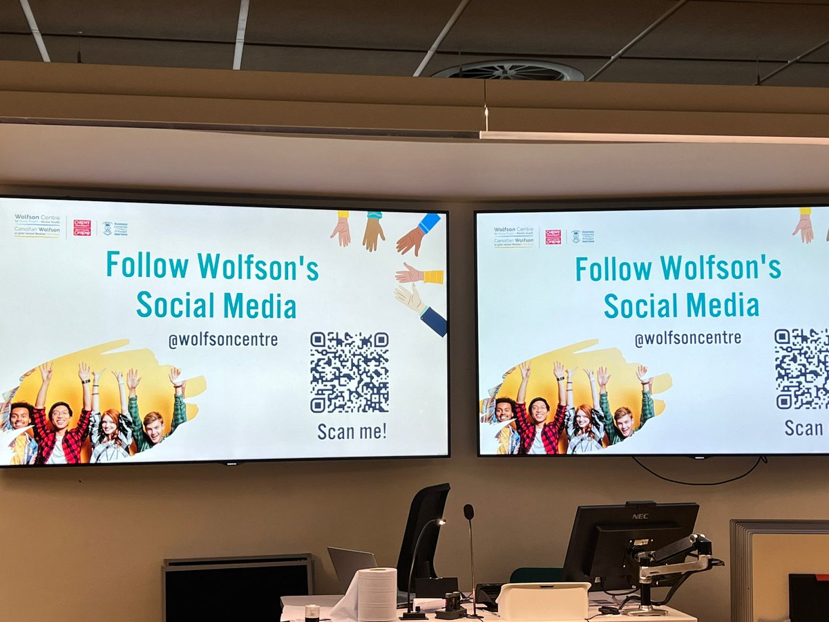 wolfsoncentre's tweet photo. We had an amazing time at the Science In Health Live Event! #SIHLive @CUmedicengage

We took the opportunity to speak with young people about their experiences, and what resources they felt they had available in schools. 🤝
 
@ncmh_wales
@CNGGcardiff 
#MentalHealthResearch https://t.co/d4wpR1cRHX