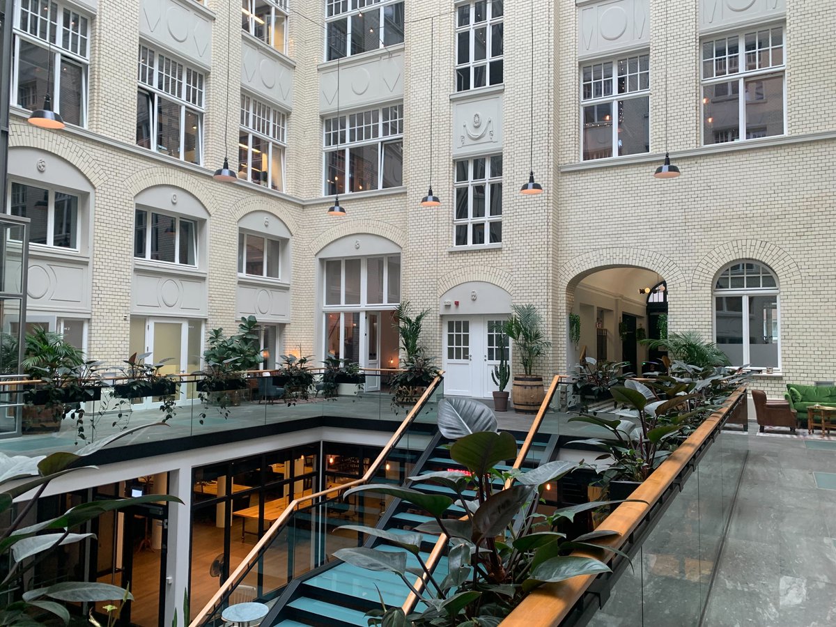 netguru's tweet photo. We’re ready for Disruption Forum! @MindspaceME on Krausenstraße looks 🔥 and we can’t wait to meet you all in just a few moments.
Are you joining the event? Tag us and we'll retweet!
#digitalacceleration #disruptionforum #Berlin https://t.co/22Qy3sqDSx