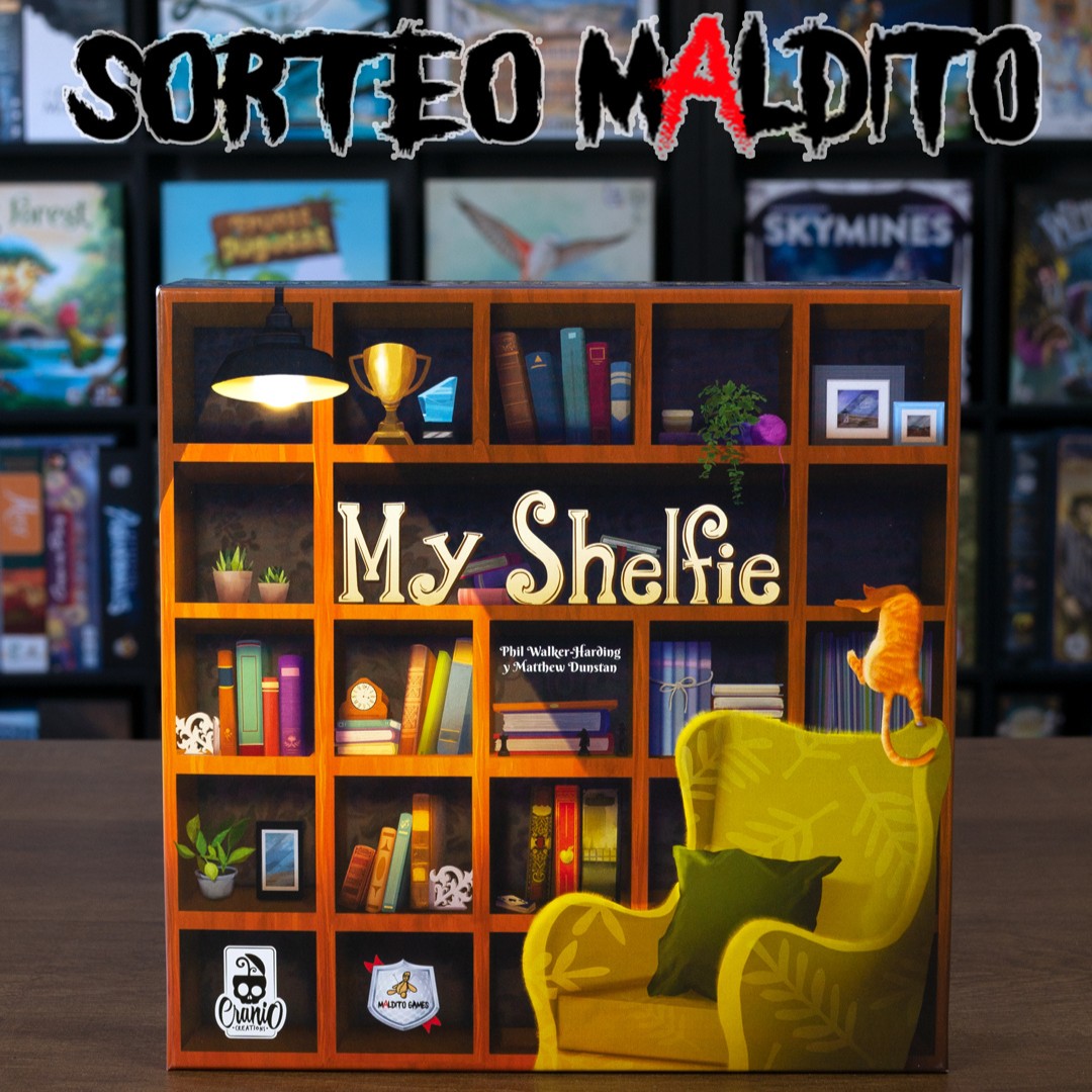 🔴SORTEO🔴

Con motivo del lanzamiento de My Shelfie os proponemos un nuevo #sorteomaldito !!🎉🎉
Para participar debéis:
🔺Sigue la cuenta <a href="/MalditoGamesES/">Maldito Games</a> 
🔺Retwittear
🔺Menciona 3 personas con las que jugarías
El ganador/a se anunciará el 21/03/23 ¡Mucha suerte!