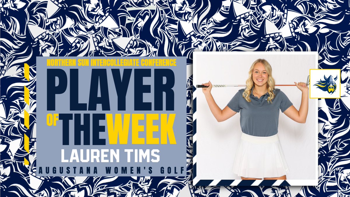 AugieWomensGolf's tweet photo. That's another @NorthernSunConf Player of the Week for @laurentimss 💪

Full Story ➡️ https://t.co/degn0HwyH3

#BuildingChampions https://t.co/DfcT6Uo2qk