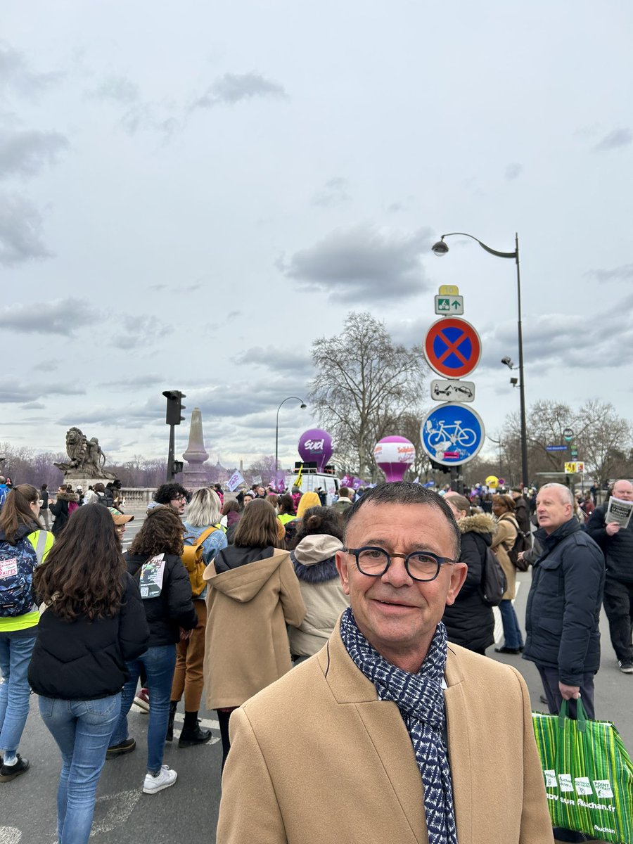 Joël Aviragnet (@javiragnet) on Twitter photo A Paris, à Saint-Gaudens et partout en France, des millions de Françaises et de Français continuent de manifester massivement pour dire #64anscestnon ! Je continuerai à combattre cette réforme injuste jusqu’au retrait ✊ #manif15mars A Paris, à Saint-Gaudens et partout en France, des millions de Françaises et de Français continuent de manifester massivement pour dire #64anscestnon ! Je continuerai à combattre cette réforme injuste jusqu’au retrait ✊ #manif15mars