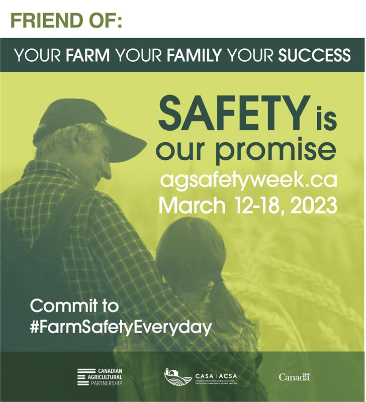 We're halfway through CASW! Let's keep up the momentum and continue spreading awareness about farm safety. Remember, a little prevention goes a long way in keeping our farmers safe and healthy  bit.ly/2Mzda9H @planfarmsafety #FarmSafetyEveryDay