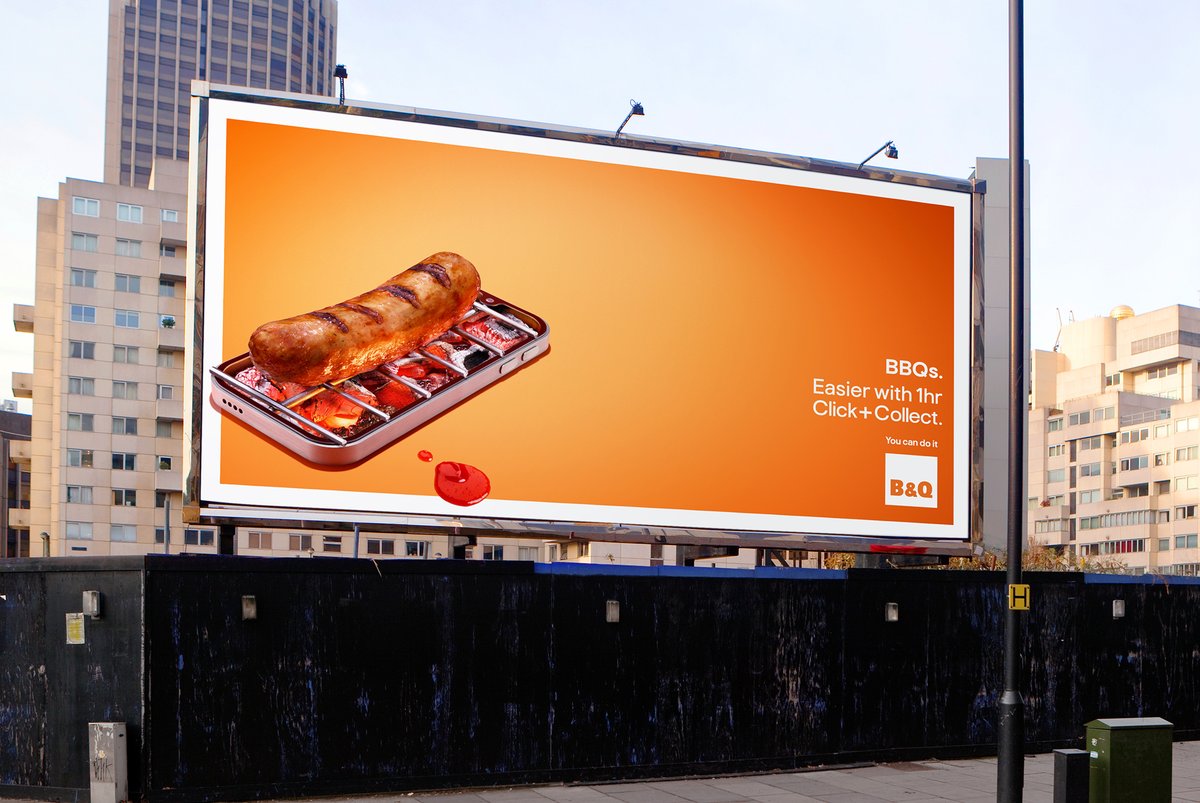 New outdoor work for <a href="/BandQ/">B&Q</a> with photography from 
<a href="/PhotoJamesDay/">James Day</a>🔥
.
A new visual series bringing everyday garden activities to life through a phone screen highlighting the ease of B&amp;Q 🛠️