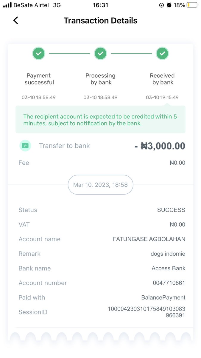 Slymbae01's tweet photo. @OPay_NG Since last friday I made a transfer to access bank. The receiver hasn’t been credited neither has there been any refund @opay_ng what’s happening https://t.co/tJYnbv8aCf
