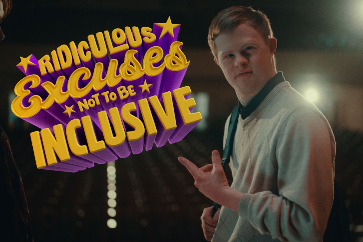 creativitymag's tweet photo. Down syndrome PSA illustrates all the “ridiculous excuses not to be inclusive.” https://t.co/OKXAsE3nlK https://t.co/ujaaQUbjqS