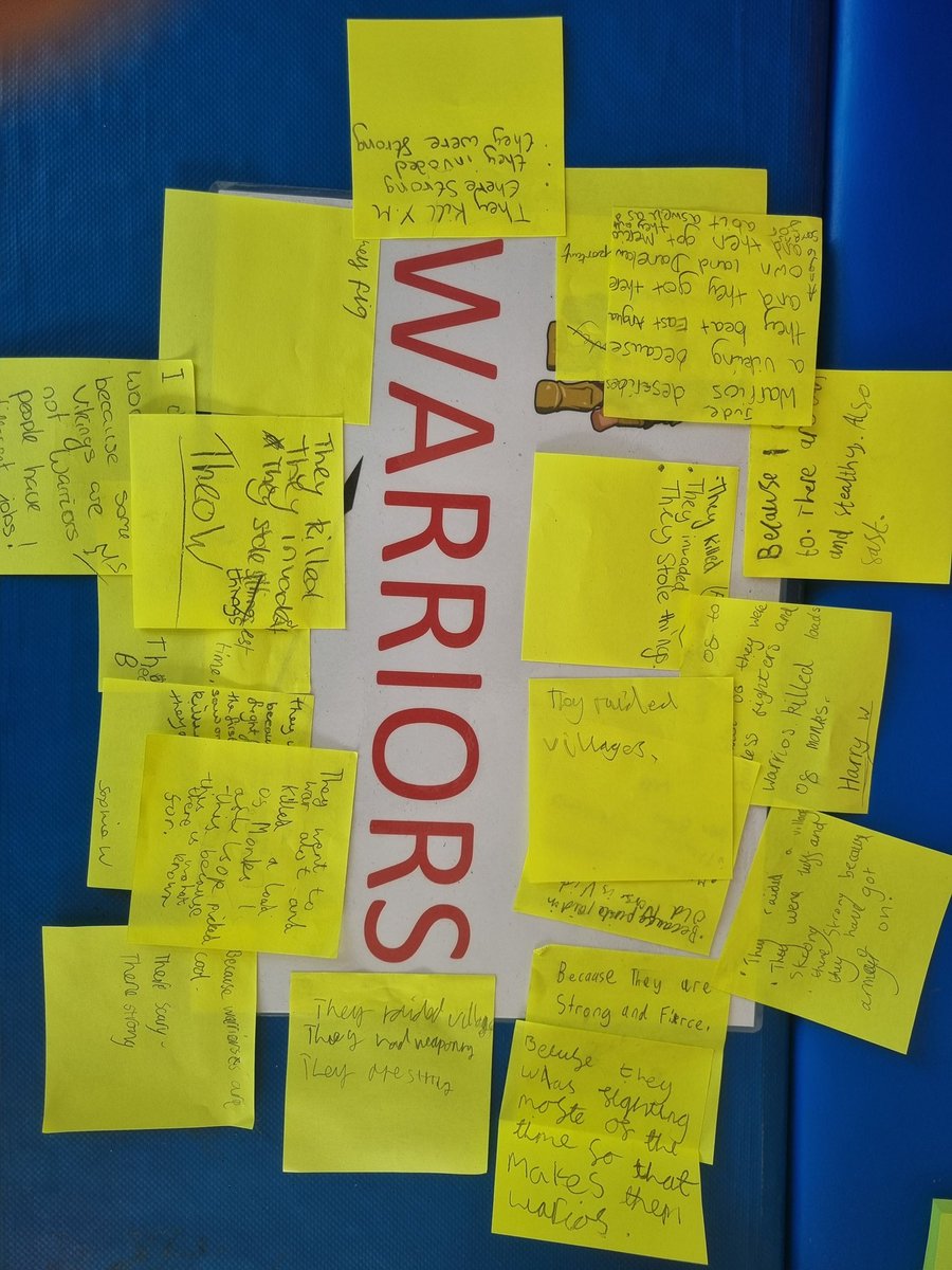 theresavikingin's tweet photo. Fantastic fun with year 5 @Fossewayacademy today learning all things Viking! #edutwitter #Vikings #ks2 #History #vikingworkshop https://t.co/VXouP0vUpQ