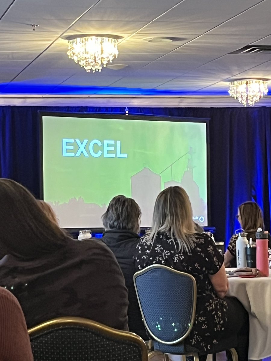 I’m probably more excited about this presentation than most people! #excelnerd #WinfieldUnitedCanada