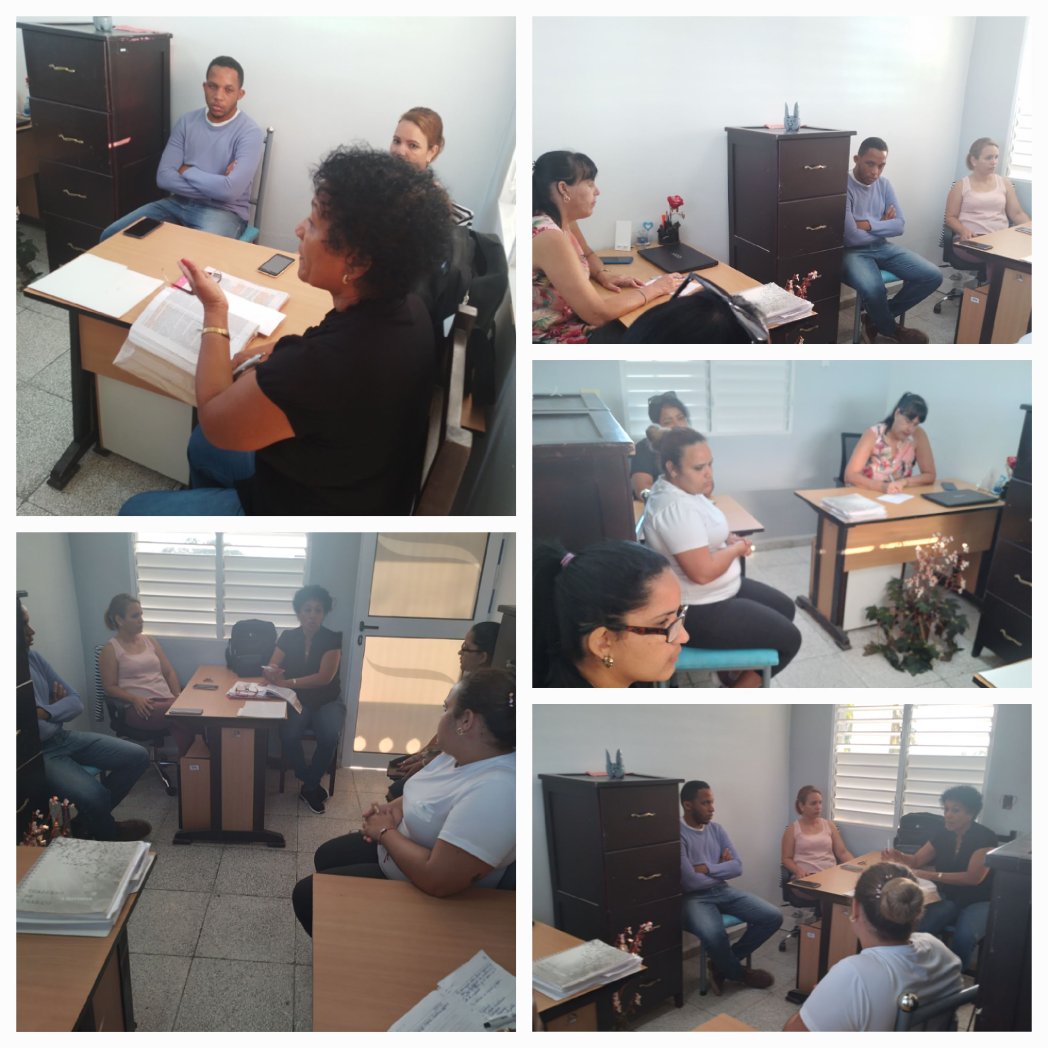 Los miembros del Órgano de Justicia Laboral de nuestra empresa #EAAOeste reciben capacitación por parte de la Dirección Municipal de Trabajo con el objetivo de fortalecer su preparación para un mejor desempeño. #MejorEsPosible #AguaySaneamiento