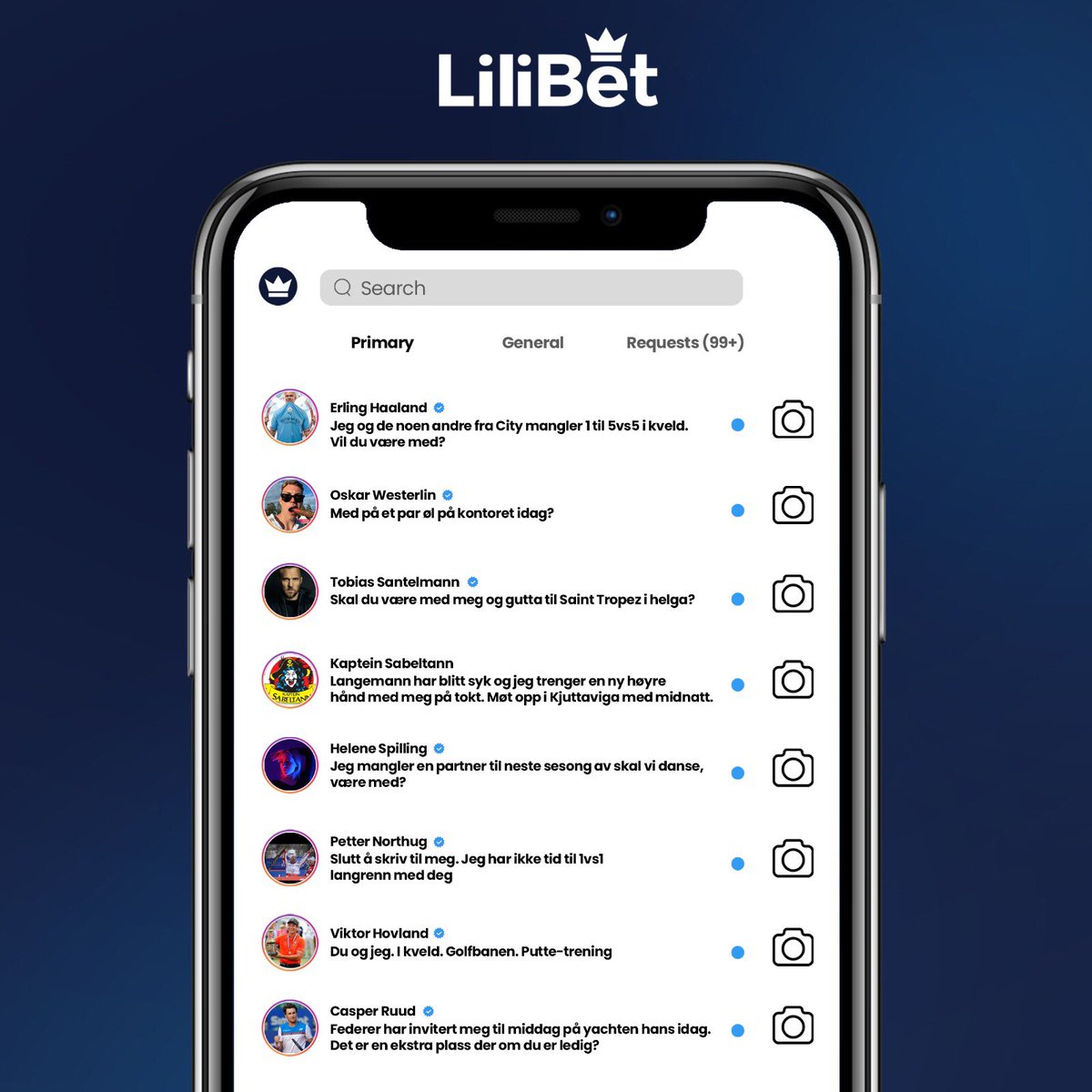 💰 Vi gir bort 2x 500 kr freebets

For å delta:

🇳🇴 Skriv navnet på personen du ville svare først
✅ Følg oss
✅ Retweet

😎 Vinnere annonseres kl. 20:00 på søndag.