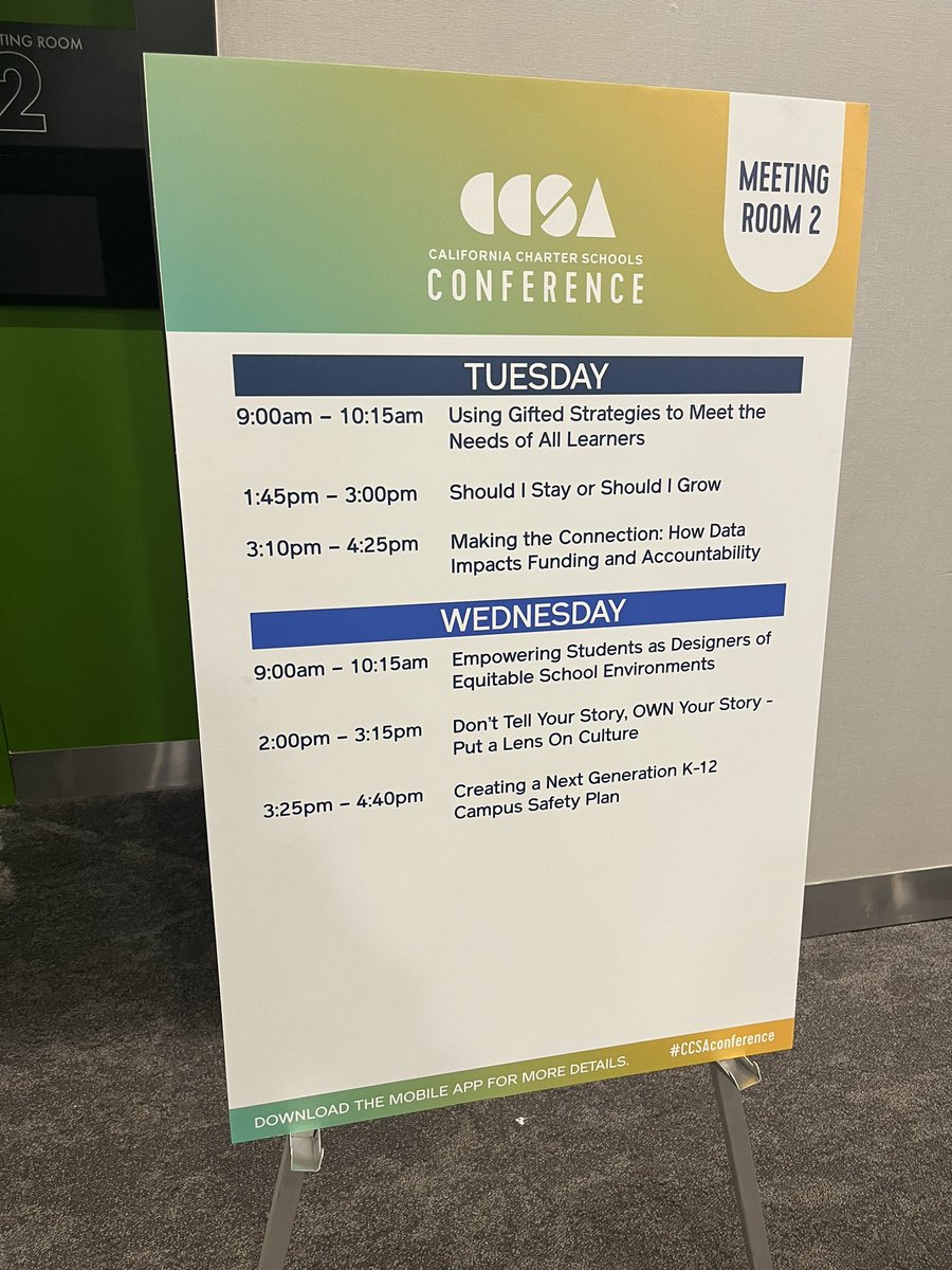 ideasbyfriday's tweet photo. At #CCSAconference? Join Friday’s @anniecrangle, Bryanna Brown + leaders from @bigpiclearning in Meeting Room 2 for Empowering Students as Designers of Equitable School Environments! https://t.co/trd9HPcet2