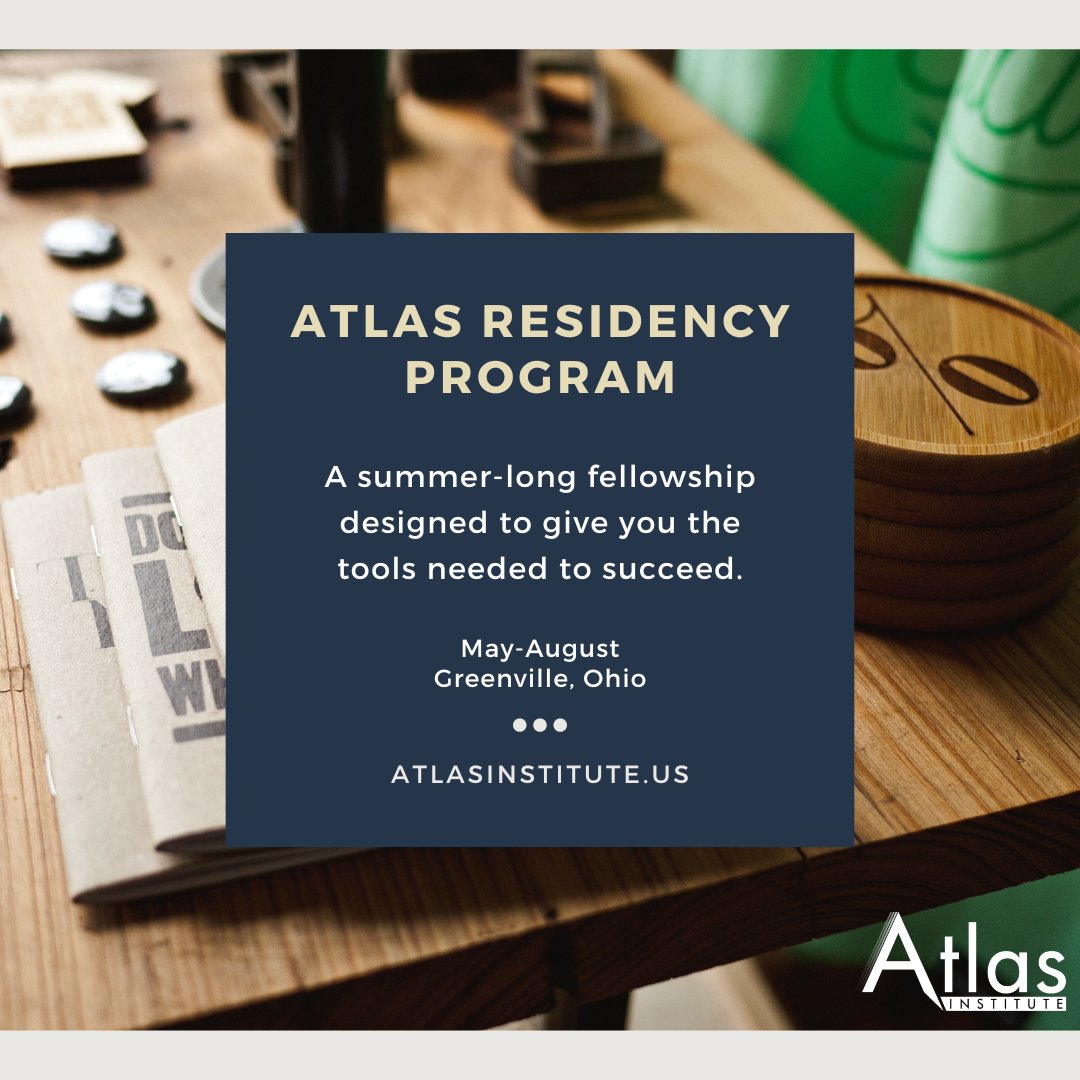 JustinGPowell's tweet image. There is still time to apply to the Atlas Residency Program. You don't want to miss out!  atlasinstitute.us
