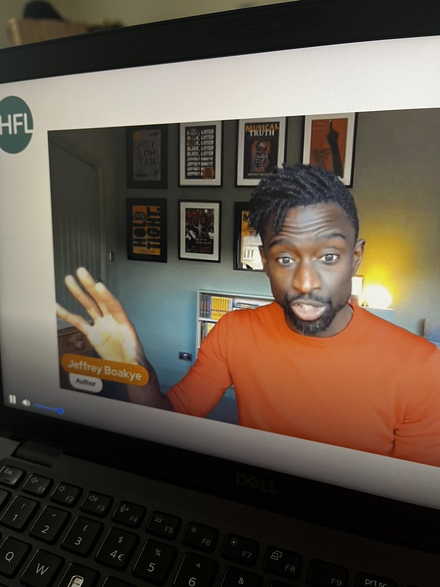 HFL_Education's tweet photo. We are closing our #raceequity conference with our fantastic keynote speaker, @jeffreykboakye 

Jeffrey is talking about empowering justice by dismantling ideology. 

Comment below with your biggest takeaway from Jeffrey’s keynote 😎 https://t.co/oe1RSLNWqR