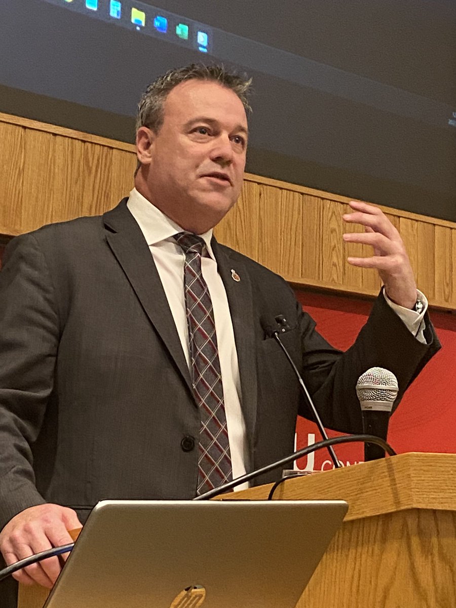 MichelleinNB's tweet photo. Mike Holland: NB has the ability to punch above its weight. “Let’s do what’s right for New Brunswick!” Cooperation is key.  @mla_mike @Gov_NB @AtlanticaEnergy https://t.co/l8KpHHwLz1