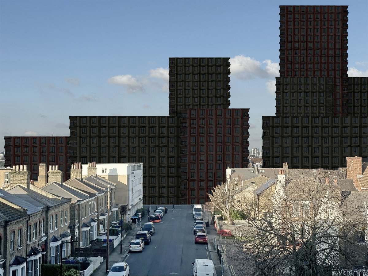 PeckhamVision's tweet photo. See latest community graphic of the alien nature @BerkeleyGroupUK plans for Aylesham site, Rye Lane; view from south @peckhamlevels. 
* images collation: https://t.co/NW6AOCiuny 
* Sign petition:  https://t.co/7wFDogXZfl
* Join ACA mailing list: ayleshamcommunityaction@gmail.com https://t.co/3vsKZob61k