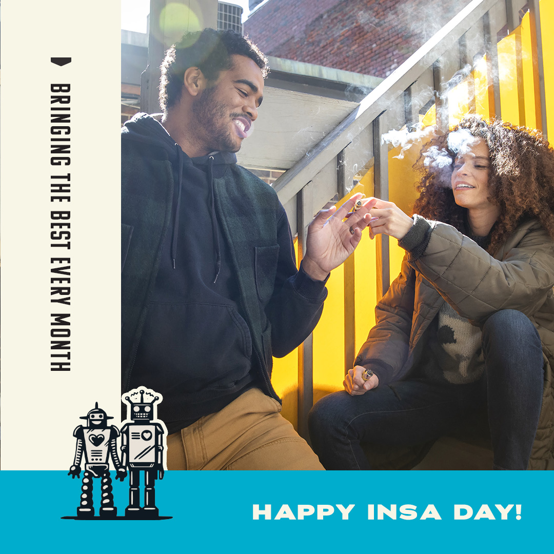 insaforreallife's tweet photo. Join us for a day of appreciation for our Insa patients! Wear your gear to be a part of it. #insaday
#insaforreallife
Nothing is for sale. ๐ซ For use by adults 21 years of age or older or persons holding a patient registration card. https://t.co/XVjozjTRW5
