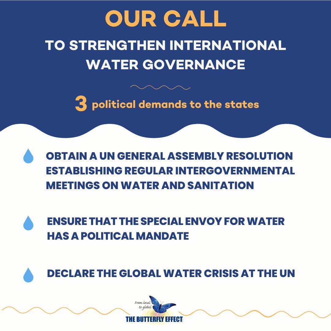 InternSecrWater's tweet photo. 📣#UN2023WaterConference🔔 Civil society's call

The @BEffectCoal is calling for strong political leadership for water at all level. International water governance needs to be reinforced! 💪🌎

👉Discover the policy position paper here: https://t.co/01G8efc5bI https://t.co/uC0Glby99F