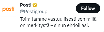 karttu's tweet photo. Olisiko aika muuttaa slogania? https://t.co/QvXIXnEB4P