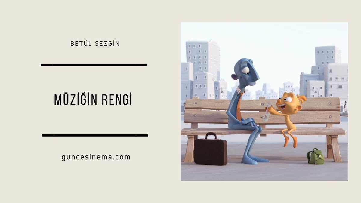 guncesinema's tweet photo. Betül Sezgin yeni bir kısa film incelemesiyle Günce Sinema'da. Alike (2015) üzerine yazdığı "Müziğin Rengi" yayında. 👇

https://t.co/5h0oMAxv8n https://t.co/thkdnHJvHy