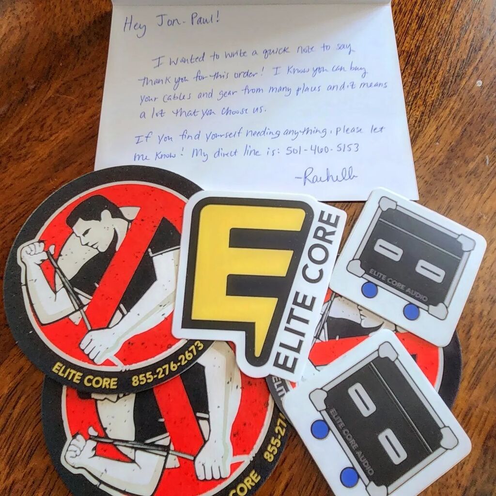 If that's not personalized customer service, I don't know what is.

Thanks @elitecoreaudio for the amazing customer service and attention to detail. It's greatly appreciated!

#elitecoreaudio #cuatomerservice instagr.am/p/Cp0HmzYruZf/