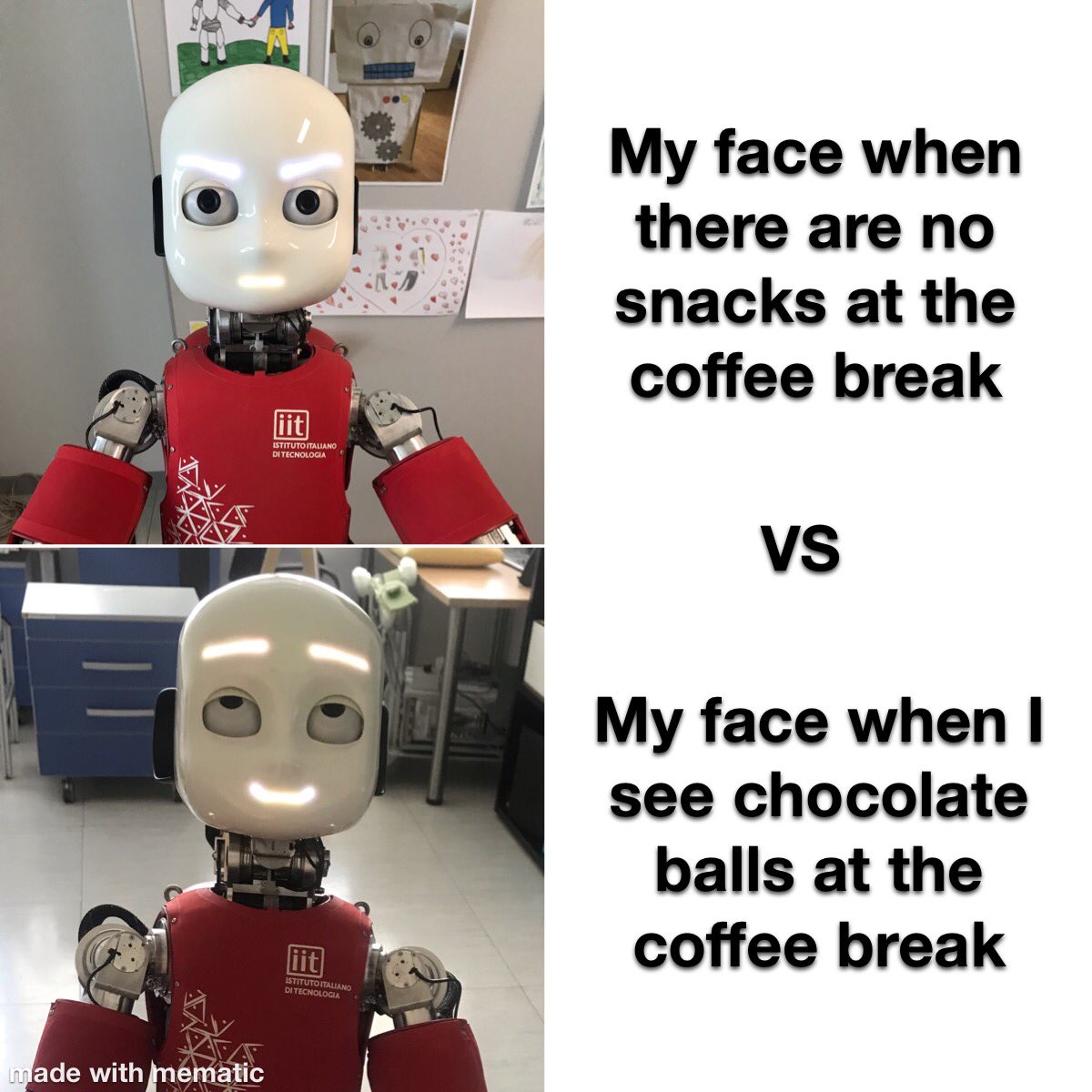 Anyone with iCub on this? 

#hri23meme <a href="/HRI_Conference/">The HRI Conference</a>