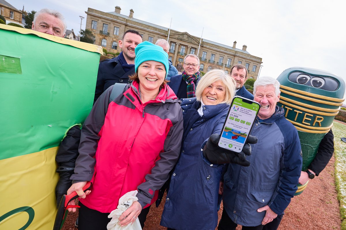 Spot some litter, pick it up, bin it and you could win a cash prize from Monday 20 March! So, what are you waiting for? Download the LitterLotto app for free now on App and Android Stores.

Find out more about LitterLotto at ow.ly/K2Rg50NjceQ