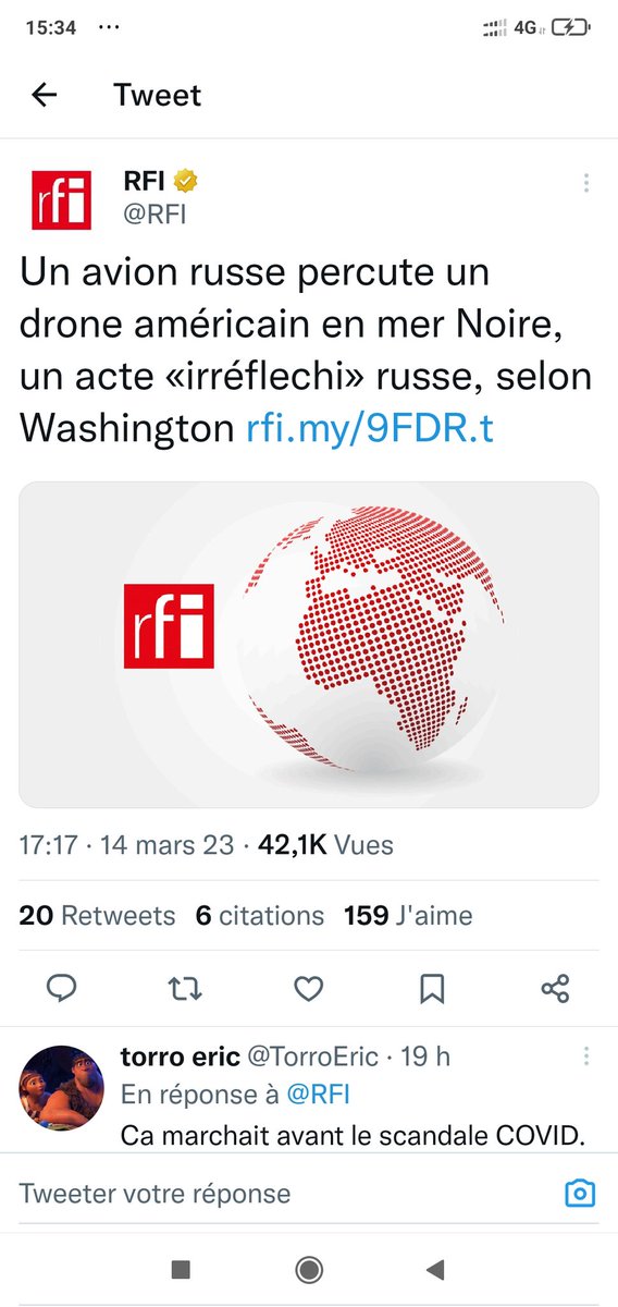 La désinformation à la sauce @RFI . Voici ce que le media avait tweeté. Et en dessous un autre tweet en reponse qui rétablit la vérité (?) Que chacun vérifie. #lwili #grin223 #Kibaro