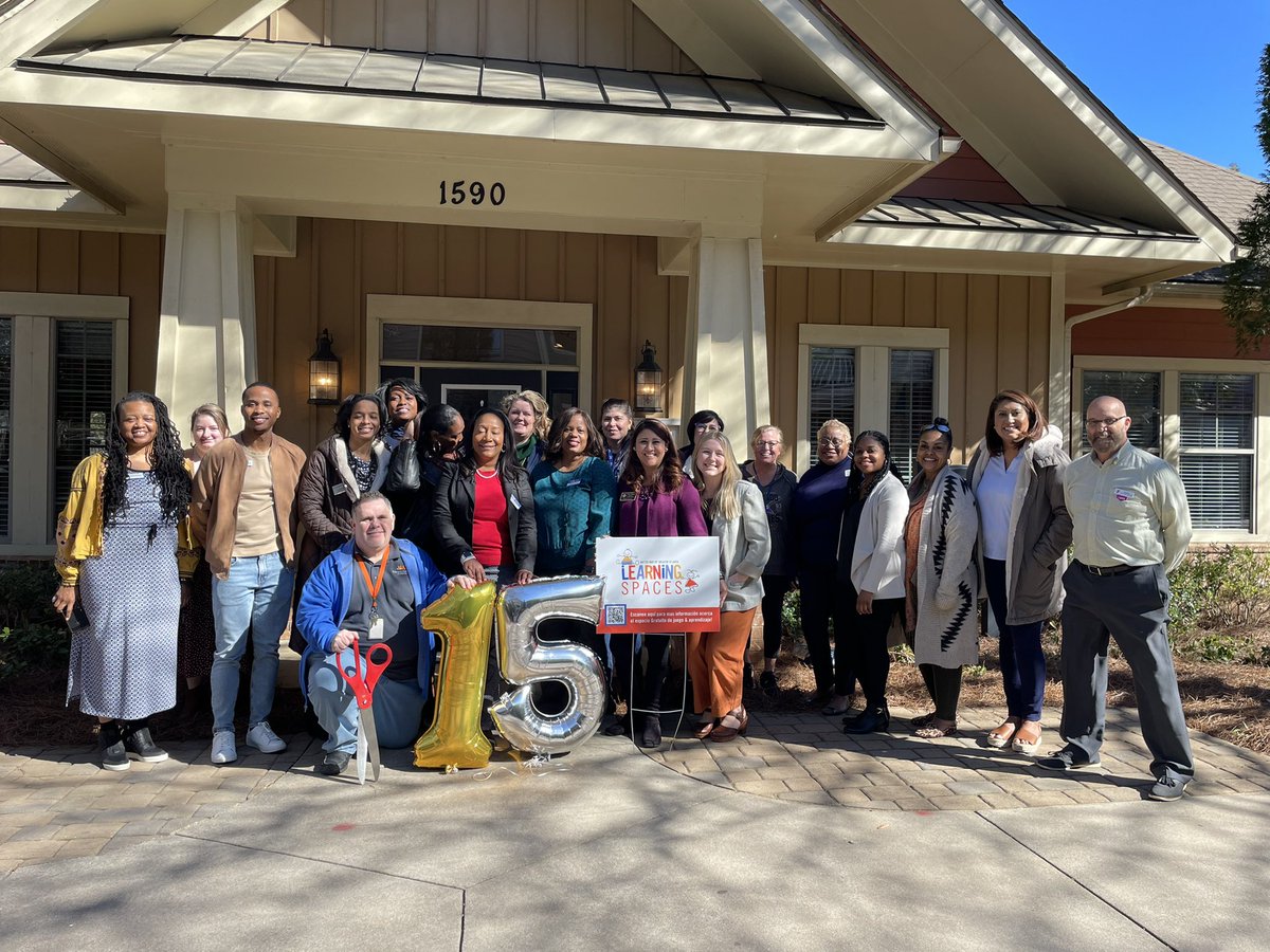 unitedwayatl's tweet photo. Bringing Learning Spaces to new places! 🎉 Today, we opened our 15th Learning Spaces location, with some of Marietta’s littlest learners &amp; their caregivers joining us in celebration. 

Find out how Learning Spaces helps more kids get a strong start: https://t.co/5KgTwyBxEo https://t.co/ddSfGyIXif