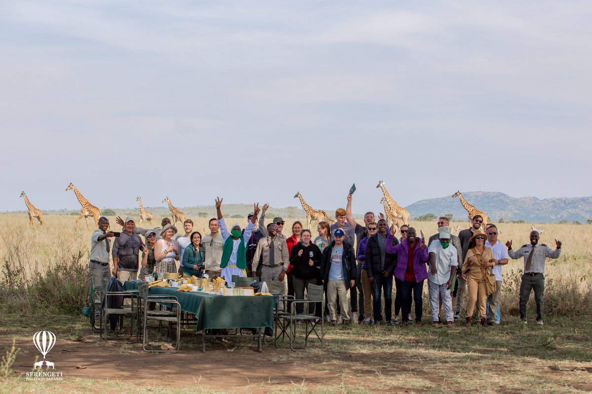 This initial feeling is very surreal. You may feel like you're in some kind of a dream, you can reach out to the air and touch it. You can feel the stillness of the crisp morning air and the warmth of the sun as you float above the endless plains of the Serengeti #balloonsafari