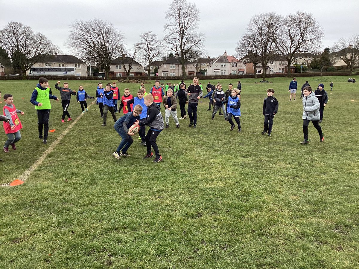 kearney_mr's tweet photo. @GreenhillPS @MissCassells1 Great time at Dunbeth Park for the School of Rugby Festival @CoatbridgePE. Thank you @CoatbridgeHigh @CallumWDRFC https://t.co/JrLU0uvy5c