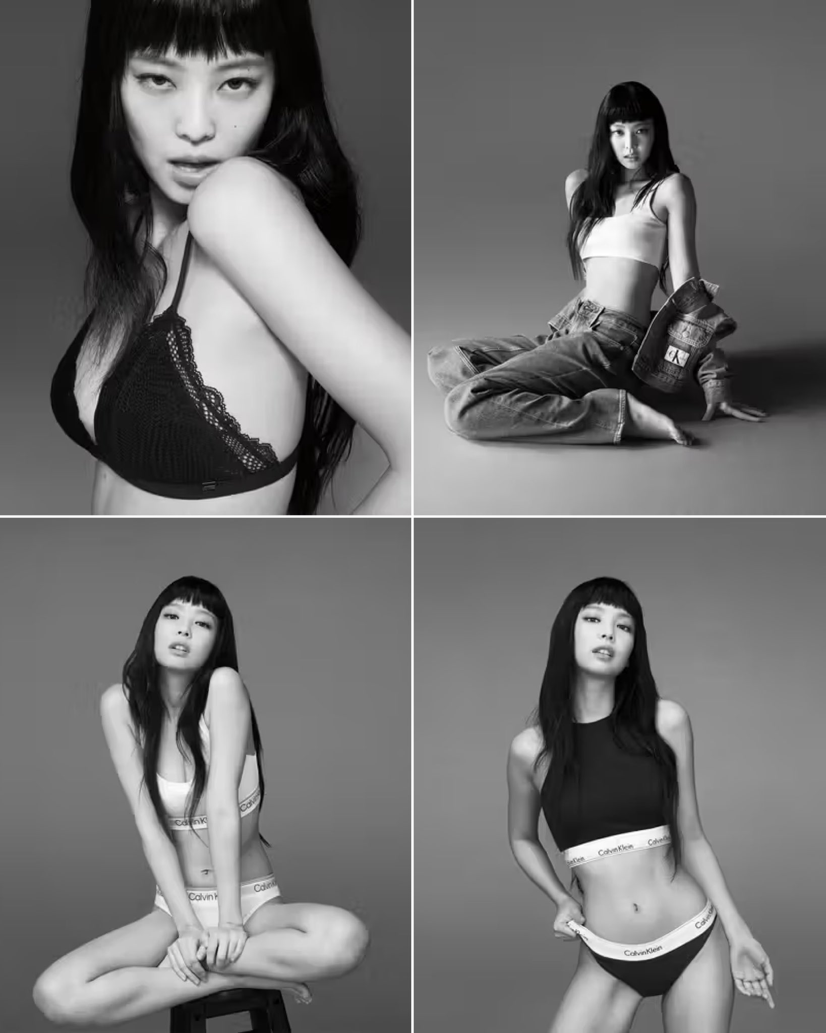 BLACKPINK's Jennie stuns in Calvin Klein's sensual Fall 2023