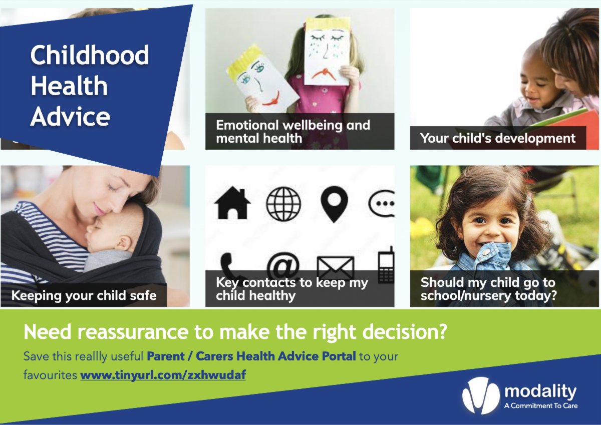 ModalityEastSur's tweet image. Need reassurance to make the right decision? Save this really useful Parent / Carers Health Advice Portal to your favourites - wyhealthiertogether.nhs.uk/parentscarers
#healthykids #childhoodillnesses #children #healthadvice
