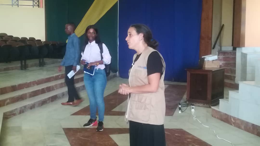 GuineaSalud's tweet photo. 🗓📚Continúan los trabajos de formación y sensibilización social en los DS de Ebibeyin y Mongomo sobre #Marbugvirus, destinados a líderes sociales con un total de9⃣9⃣participantes.
#universalhealthcare #medicareforall #saludparatodos  @oms_ecuatorialG @UNICEFGuineaEcu https://t.co/VA4mXSsAIy