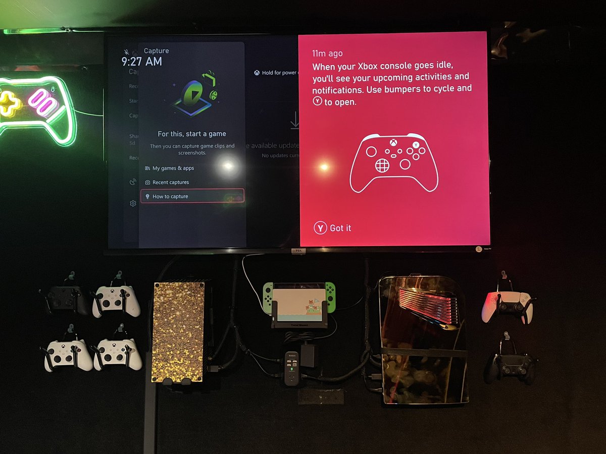 GGMobileGaming1's tweet photo. Updated each TV in the gaming trailer check it out and let me know I have before and after pictures. https://t.co/YKPCLoFtYo