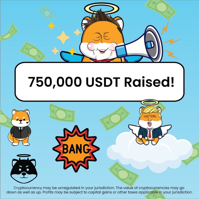 🚨Big Announcement #LoveHateInu Community!📢  We have reached $750,000!🎉💰  We are so grateful for the tremendous<a href="/tag/lovehateinu"class="tags">#LoveHateInu</a>