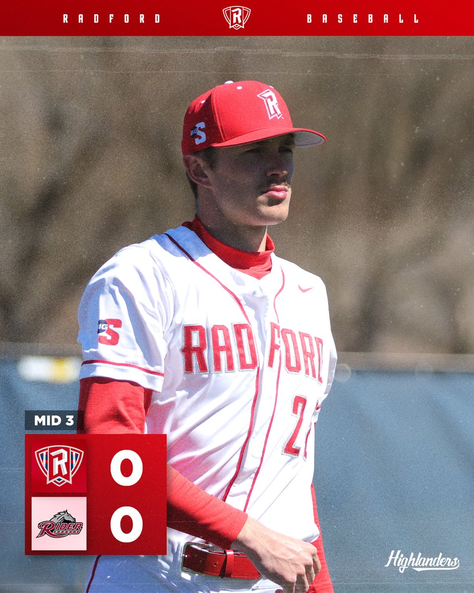 Three scoreless for Clatterbaugh so far.

#RWay | #RiseAndDefend🛡️