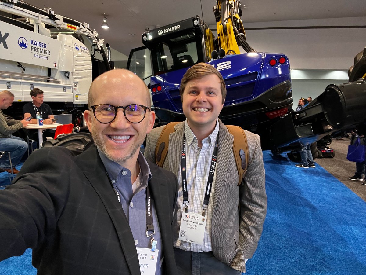 MainEventDigi's tweet image. 🎉 Main Event CEO Mike Mayer and COO Donovan Morrison hit the ground running at ConExpo 2023, and they are ready to talk B2B marketing!

⬇️ Drop a comment below to book a meeting with Mike and Donovan this week!

@chicagomayer #CONEXPOCONAGG #CONEXPOCONAGG2023 #conexpo2023