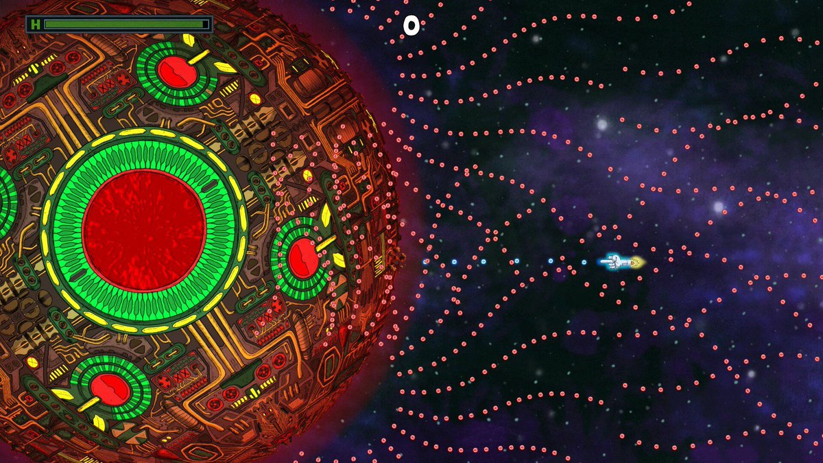 IOwnMyWiiULEGIT's tweet photo. I came all this way to be met with swearing and POWER TRIP as the music for this boss battle.  🤘🖕#spoiler #FreedomFinger #Steam #shmup Loving the bullet patterns, too! https://t.co/HBpjm7tUeE