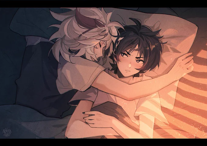 sleepover #原神 #GenshinImpact #kazuscara 