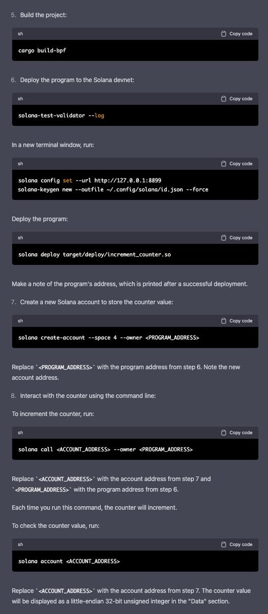 mert's tweet photo. holy s**t!!!!

the new gpt4 can write actually coherent Solana programs!!

this is absolutely wild https://t.co/HL1GIO2DTN