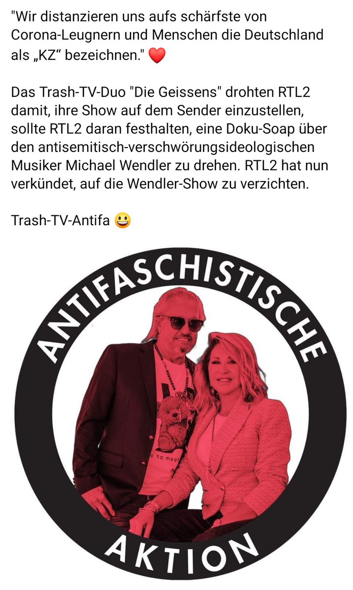 FlugschuleE's tweet photo. Auch wenn ich kein RTL II schaue, Respekt 👍 👍 👍 https://t.co/yEkflz1hLF