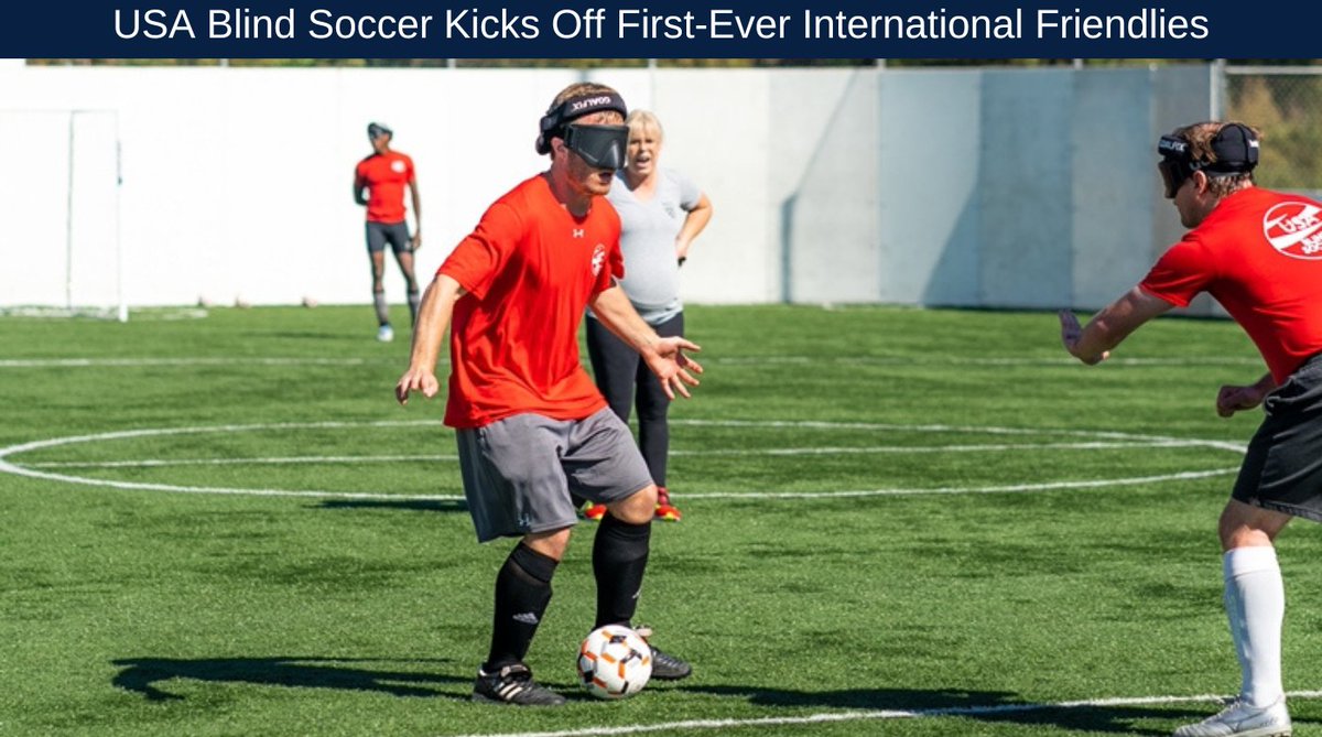 USA Blind Soccer (@usablindsoccer) on Twitter photo History will be made this weekend in Chula Vista, Calif., as the <a href="/usablindsoccer/">USA Blind Soccer</a> Menโs National Team makes its debut on the pitch with two international friendlies against Canada.
Read more at usaba.org/usa-blind-soccโฆ History will be made this weekend in Chula Vista, Calif., as the <a href="/usablindsoccer/">USA Blind Soccer</a> Menโs National Team makes its debut on the pitch with two international friendlies against Canada.
Read more at usaba.org/usa-blind-soccโฆ