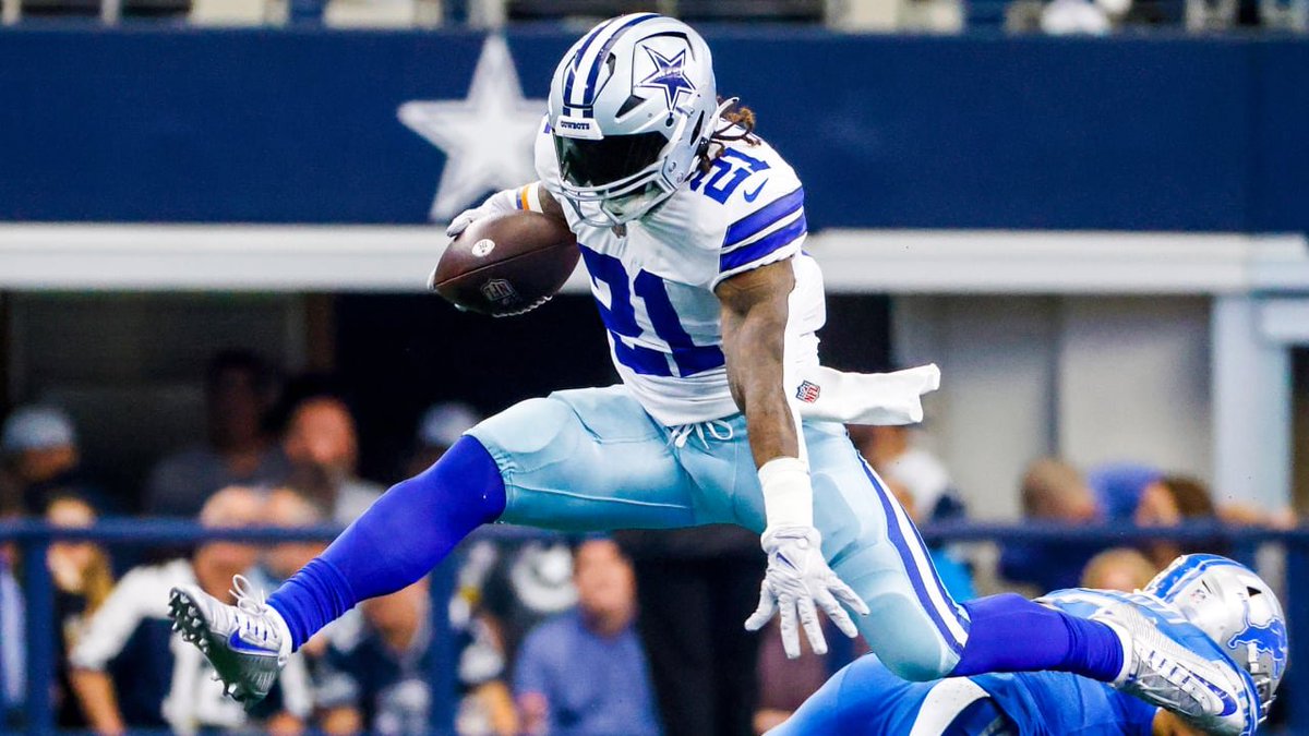Zeke Elliott in Dallas

1,881 carries, 8,262 yards and 68 TD on the ground

Another 2,336 receiving yards and 12 touchdowns as a receiver.

Overall: 10,598 all-purpose yards and 80 touchdowns.

That's a hell of a lot of production in 7 seasons.

Thanks, Zeke. Best of luck.