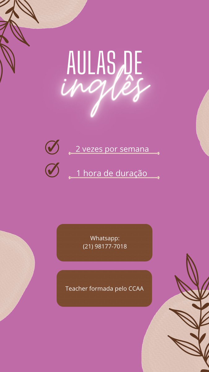 4N4B1M's tweet photo. bora ser bilíngue po!! chama no zap!
#auladeinglês #ingles #aulaparticular https://t.co/zBeTg7zMbi
