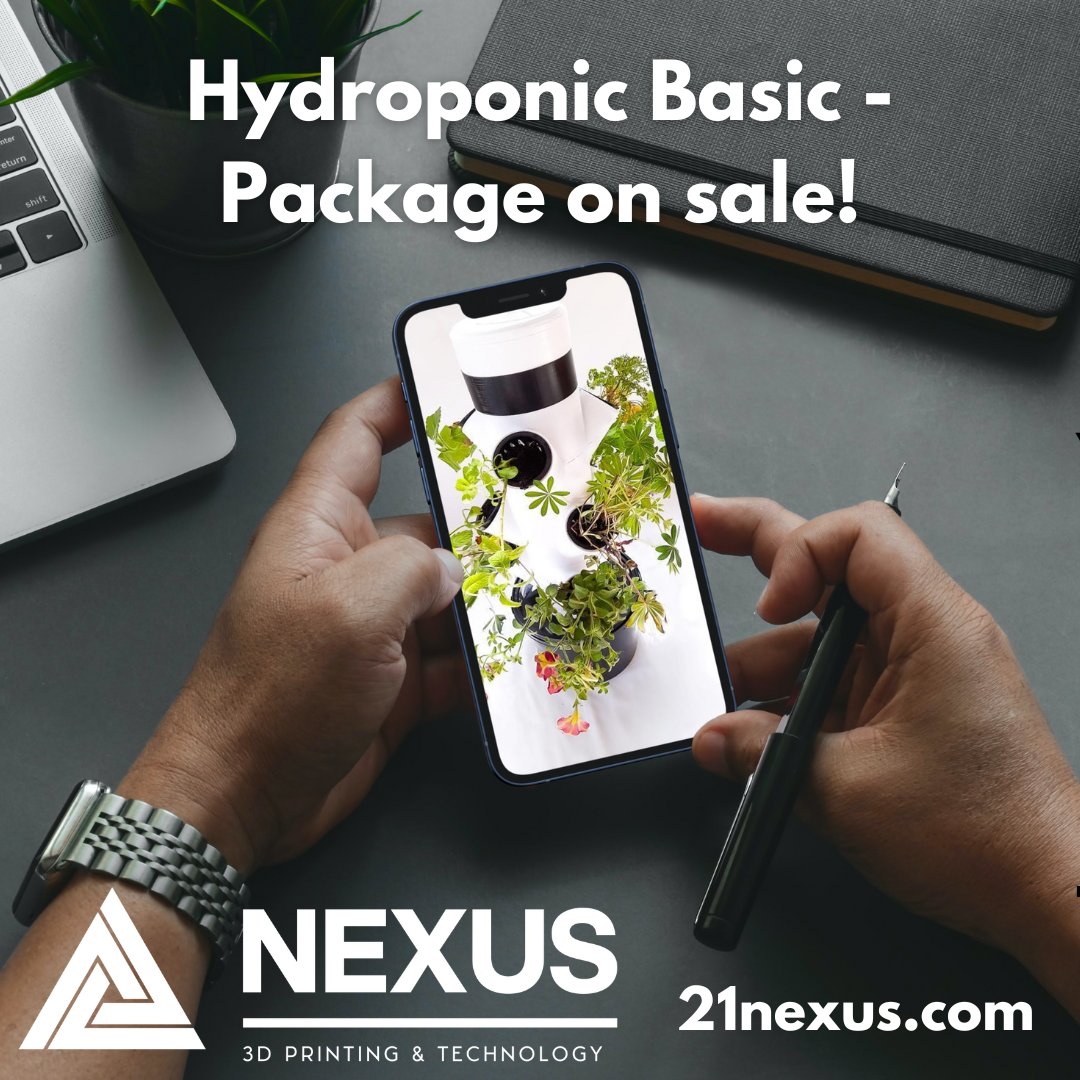 Nexus_3Dprints's tweet photo. Hydroponic Basic - Package on sale!
https://t.co/fnoblSzd04
#hydroponics #hydroponicgardening #hydroponicfarm
#hydroponicfood #hydroponicsetup
#hydroponicsofinstagram #hydroponiclife
#indoorfarming #verticalfarming
#urbanfarming https://t.co/KH5UgxS1dZ