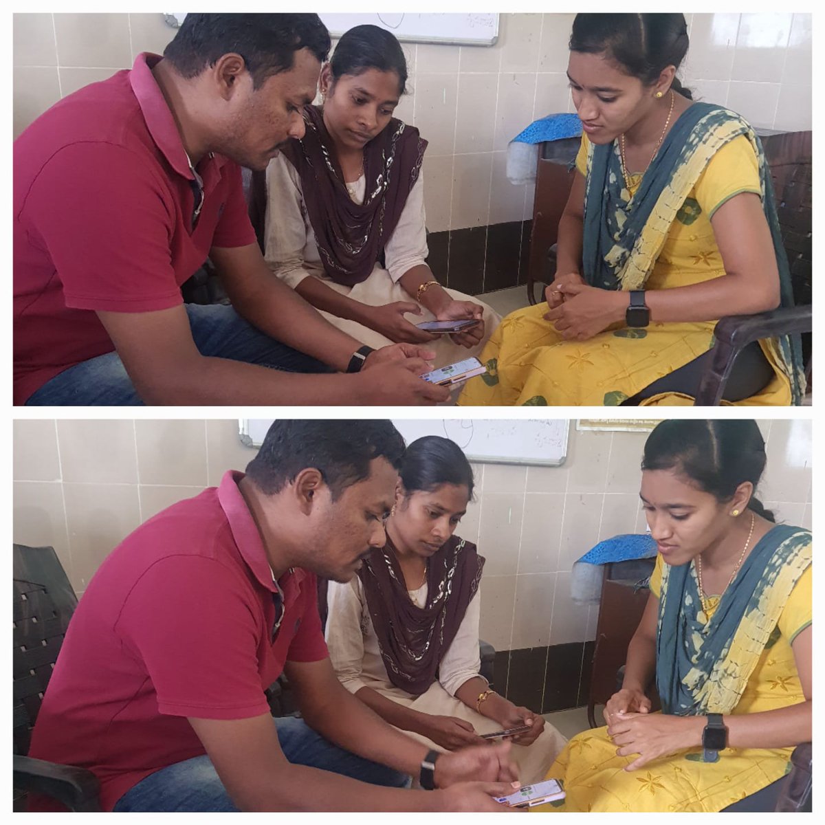 Sir on date.13.03.2023 PHC-Mangapet area Kamalapuram, Mookamamidi Health and Wellness Center MLHP informed login ID password on #Nikshaya website and explained the method of patient enrollment training and #DBT, #Comorbidity, #ContactTracing details entry. sir
