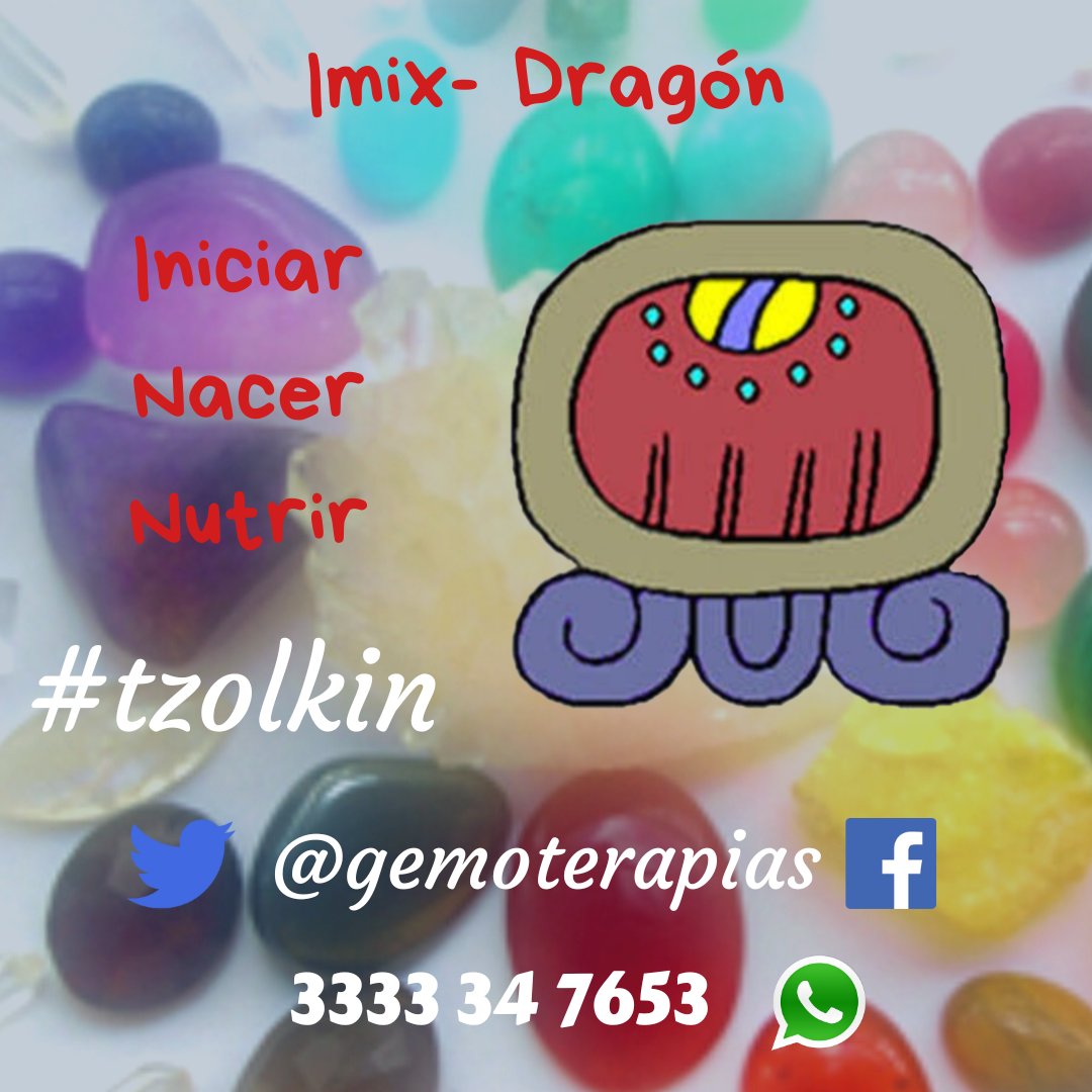 Gemoterapias's tweet photo. Este día desafía tu creatividad, nutre tu ser, visualizate iniciando tus metas con firmeza pero disfruta y diviértete en el proceso. #tzolkin #maya #kinoftheday #imix #dragon #lunar #rojo #serggioa
Agenda tu consulta
https://t.co/pXgsq1V4mW https://t.co/rxjA8h6zaT
